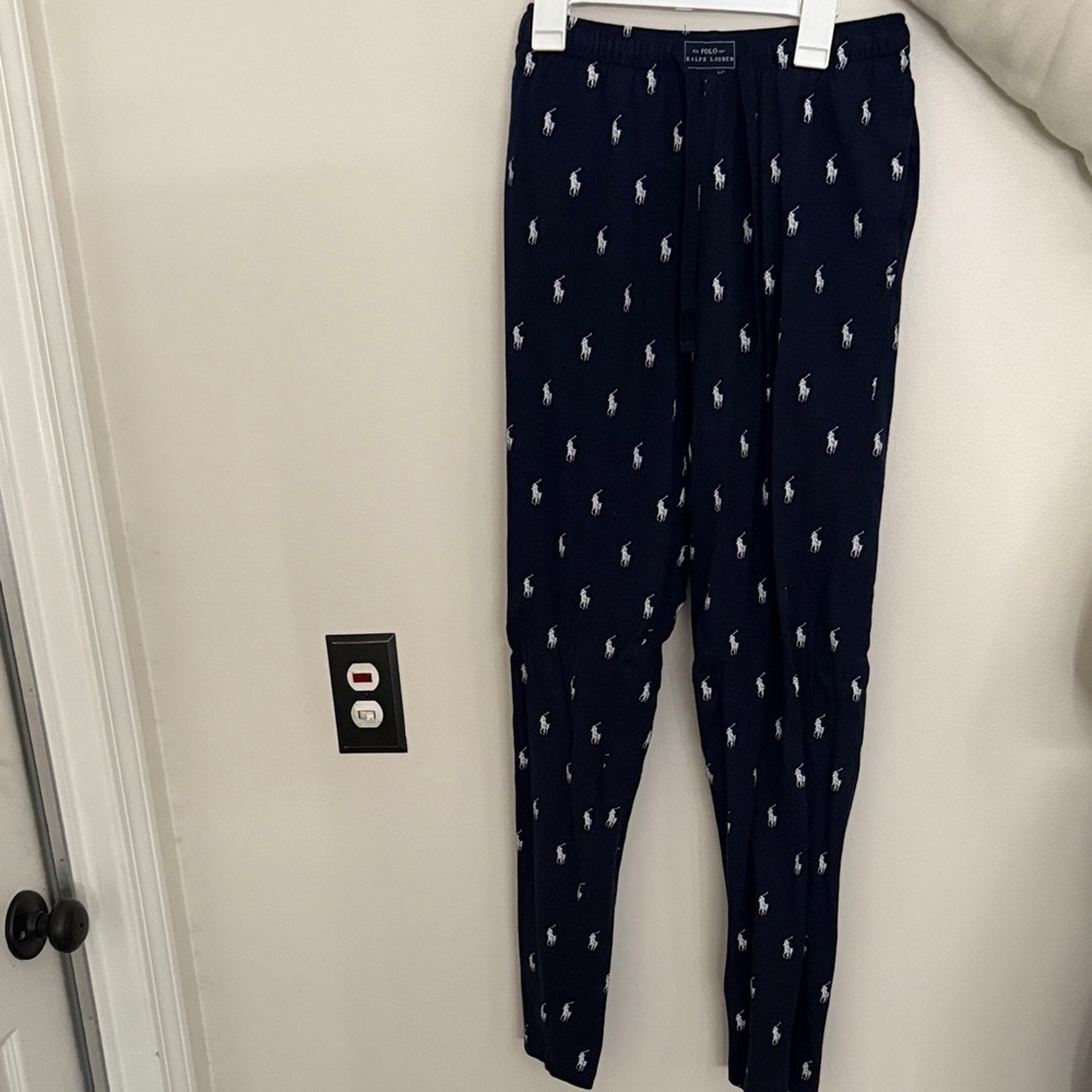 Polo Ralph Lauren Dark Blue Sleepwear with White Accents